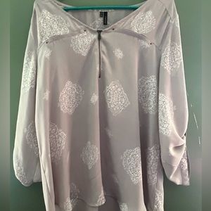 Elegant Lavender Women's Top